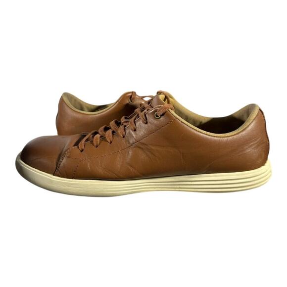 Cole Haan Grand Crosscourt II Leather Sneakers Brown Men’s Size 11M Grand.OS - Picture 7 of 9